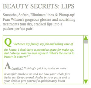 Fran Wilson Beauty: Lips